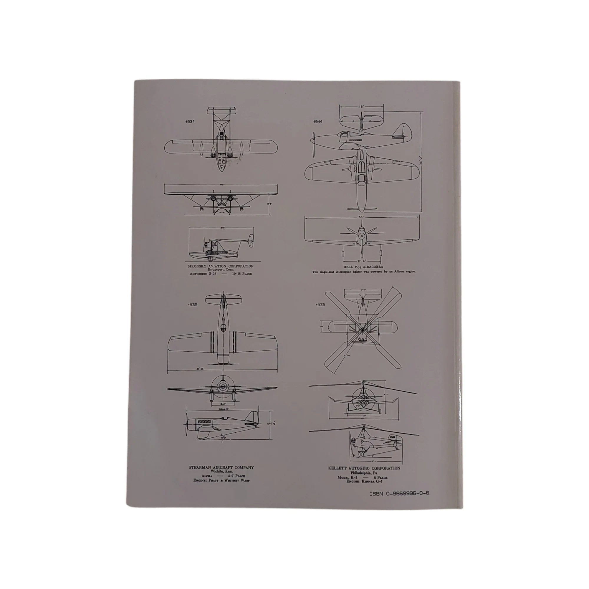 Aircraft Yearbook 3-View Drawings 1903-1946 - Image 3