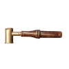 Vintage Adjustable Shot Measure, Dipper with Brass Cup - Image 2