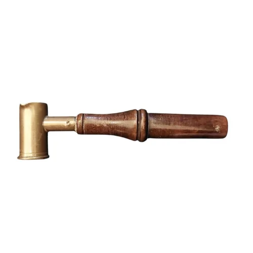 Vintage Adjustable Shot Measure, Dipper with Brass Cup - Image 2