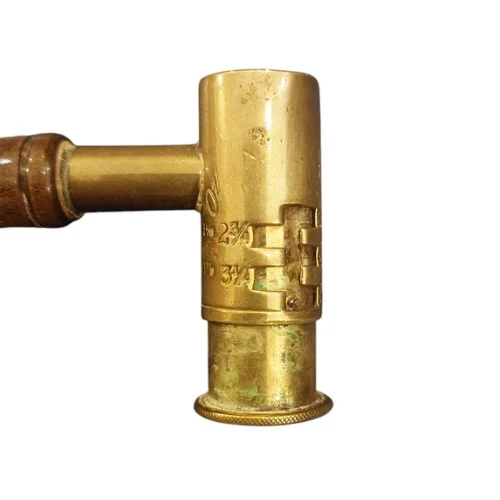 Vintage Adjustable Shot Measure, Dipper with Brass Cup - Image 4