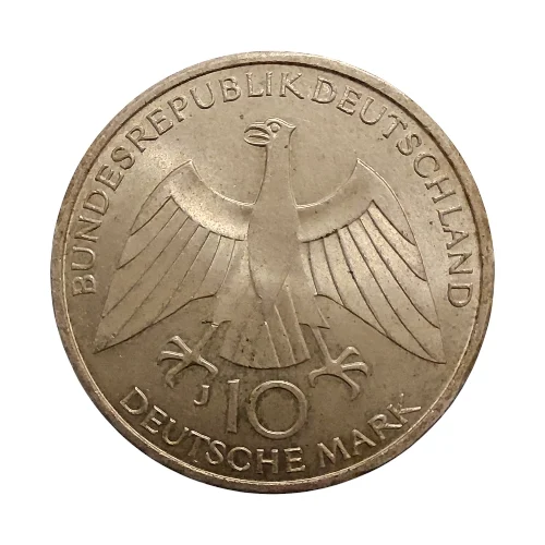 Germany – 1972 J 10 Deutsche Mark – Munich Olympic Games (KM#131)