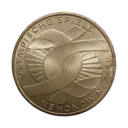 Germany – 1972 J 10 Deutsche Mark – Munich Olympic Games (KM#131) - Image 2