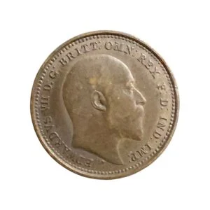 1902 ⅓ Farthing - Edward VII