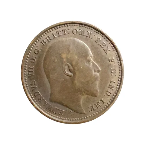 1902 ⅓ Farthing - Edward VII