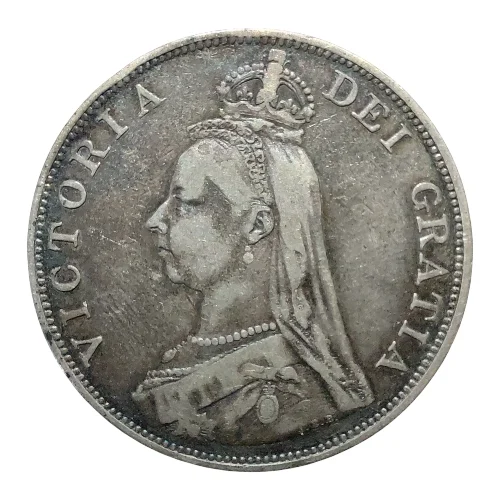 United Kingdom – 1889 Double Florin