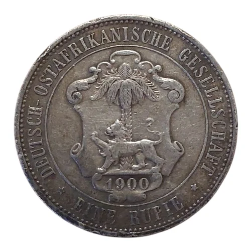 German East Africa - 1900 1 Rupie - Wilhelm II - Image 2