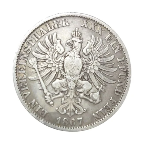 Kingdom of Prussia - 1867 1 Vereinsthaler - William I - Image 2