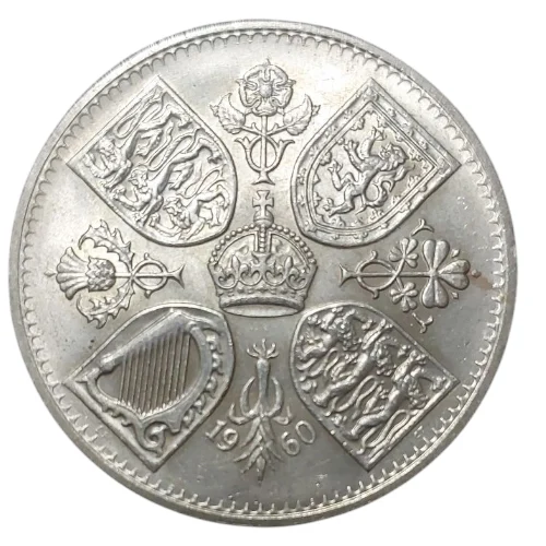1960 5 Shillings - Elizabeth II British Exhibition - Image 2