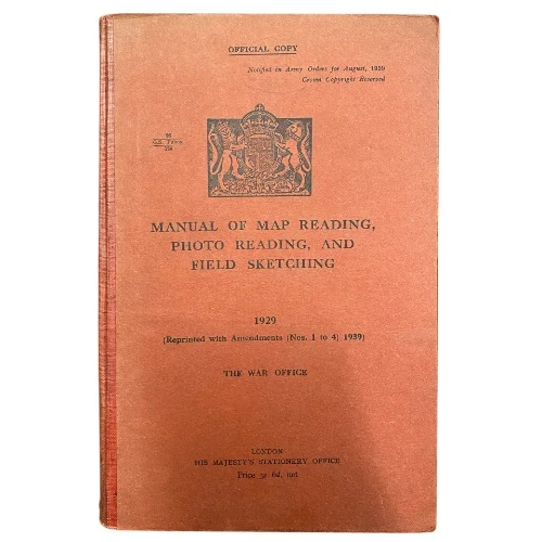 Manual of Map Reading, Photo Reading, and Field Sketching