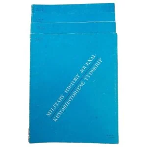 The Military History Journal / Krygshistoriese Tydskrif Vol 2, Nr 1 to 4