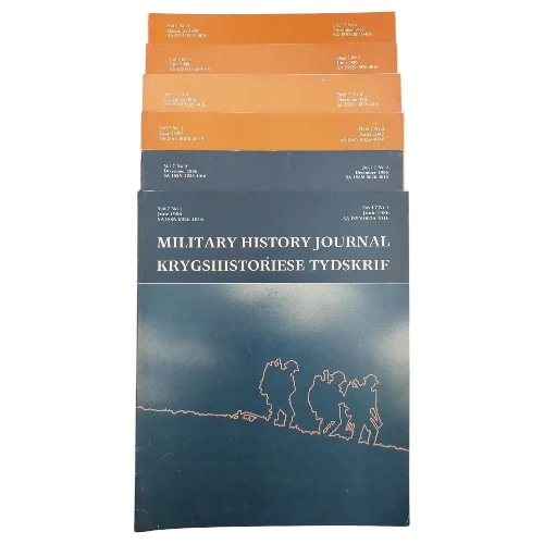 The Military History Journal / Krygshistoriese Tydskrif Vol 7, Nr 1 to 6