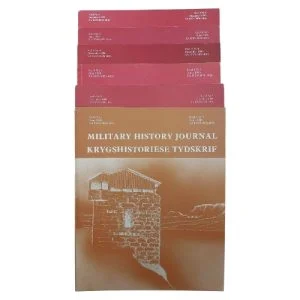 The Military History Journal / Krygshistoriese Tydskrif Vol 8, Nr 1 to 6
