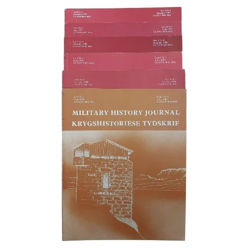 The Military History Journal / Krygshistoriese Tydskrif Vol 8, Nr 1 to 6