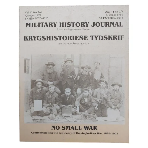 The Military History Journal / Krygshistoriese Tydskrif Vol 11, Nr 1 to 6 - Image 2
