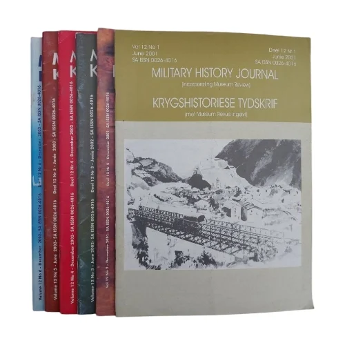 The Military History Journal / Krygshistoriese Tydskrif Vol 12, Nr 1 to 6