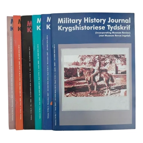 The Military History Journal / Krygshistoriese Tydskrif Vol 14, Nr 1 to 6