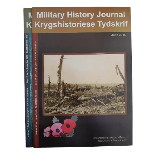 The Military History Journal / Krygshistoriese Tydskrif Vol 17, Nr 1 & 2