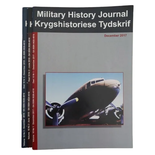 The Military History Journal / Krygshistoriese Tydskrif Vol 18, Nr 1 - 3