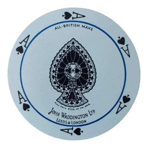 Waddington’s “Cir-Q-Lar” Playing Cards – Reg. No. 741-945 (c.1929)
