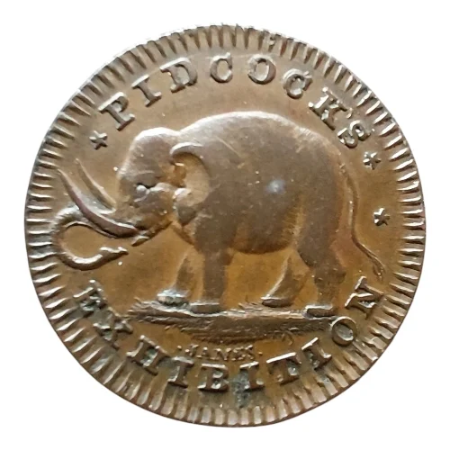 United Kingdom (Middlesex) – 1 Farthing Token – Pidcock’s Exeter Change