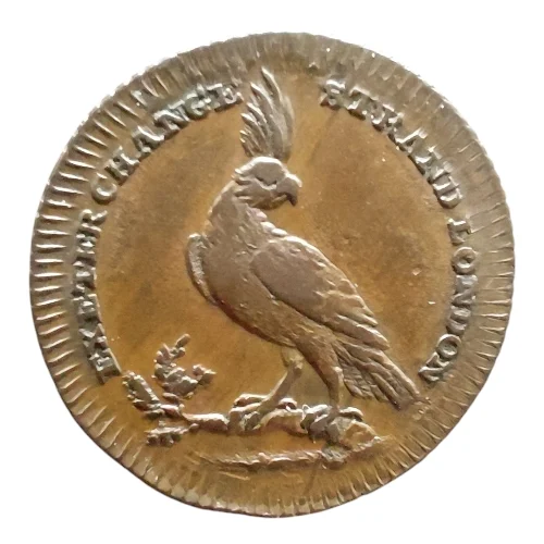 United Kingdom (Middlesex) – 1 Farthing Token – Pidcock’s Exeter Change (Batty#457) - Image 2