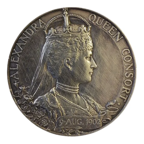 United Kingdom – 1902 Coronation Medal – Edward VII & Queen Alexandra (Laidlaw#0454) - Image 2