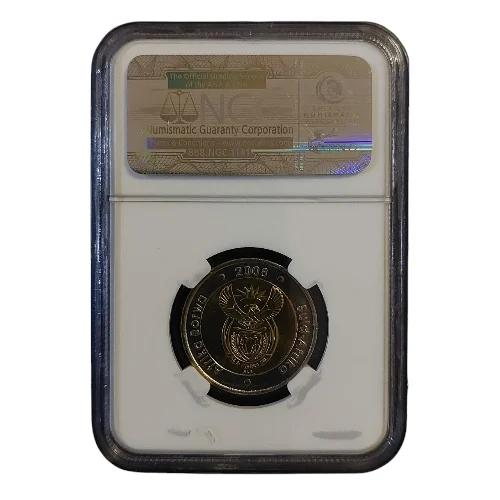 Republic of South Africa – 2008 Mandela 5 Rand