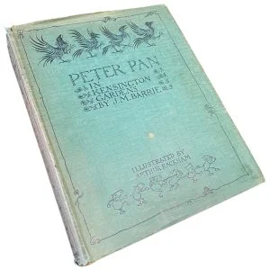 Peter Pan in Kensington Gardens by J. M. Barrie, c. 1920s hardcover