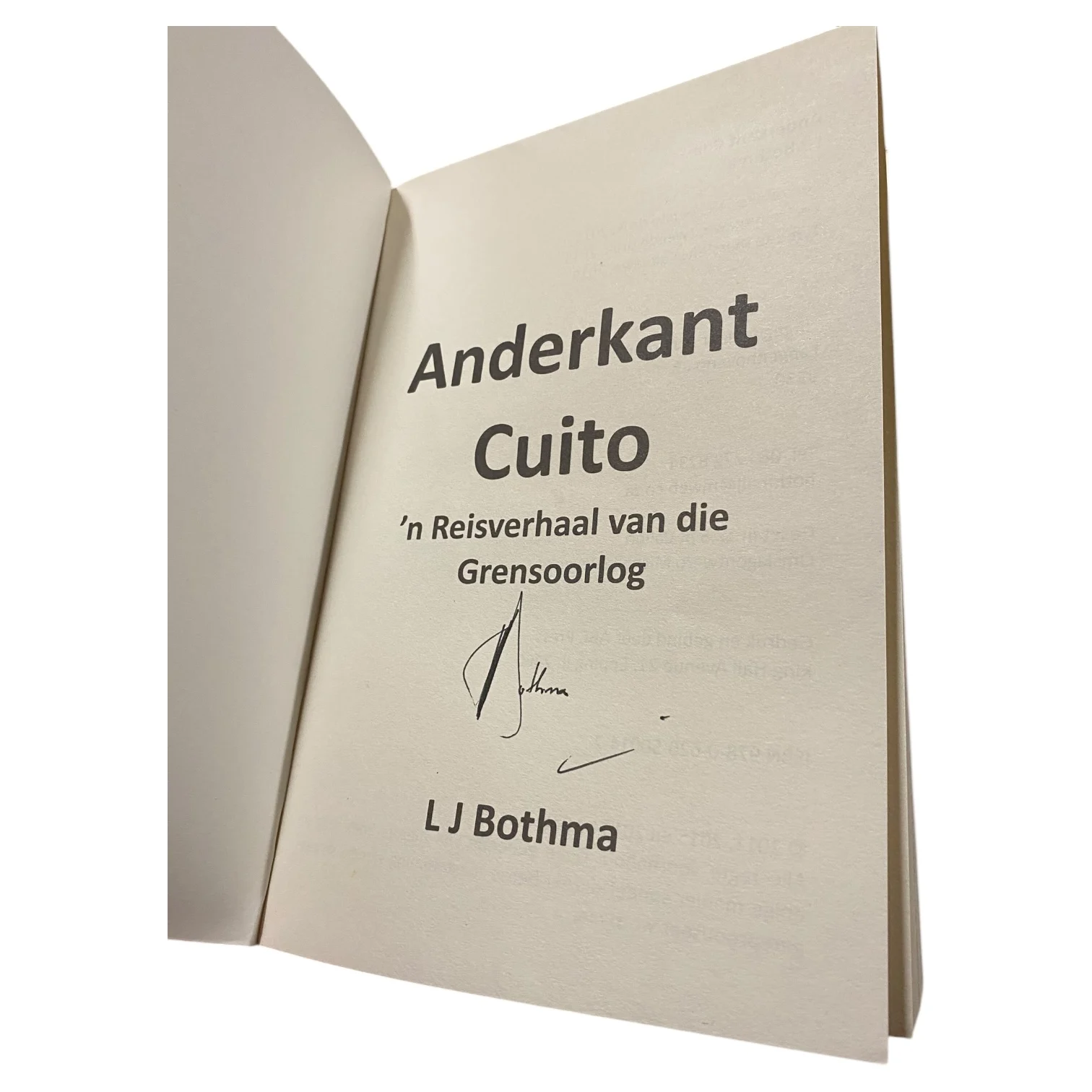 Anderkant Cuito (Signed) - Image 2