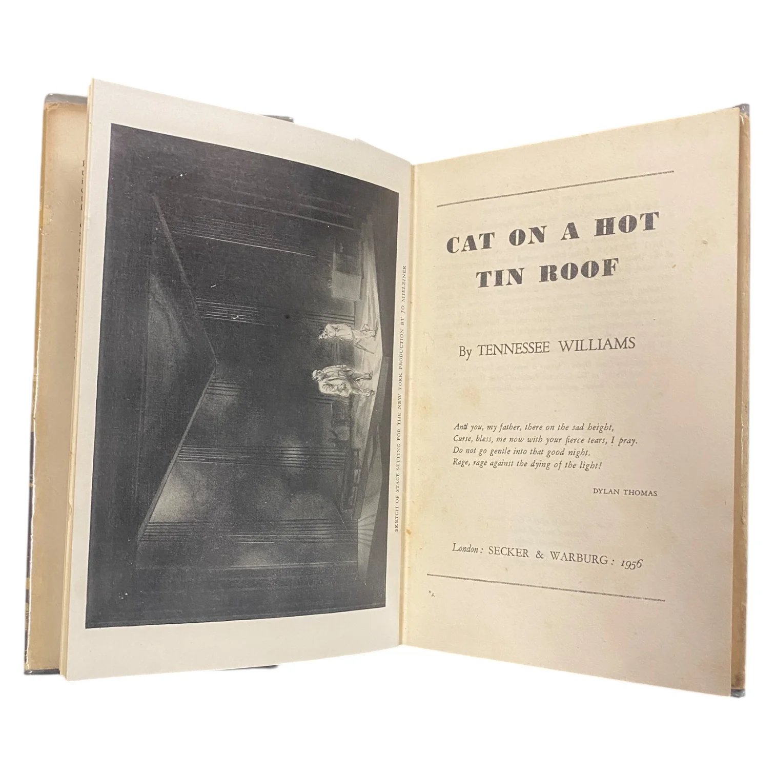 Cat on a Hot Tin Roof (First Edition) - Image 3