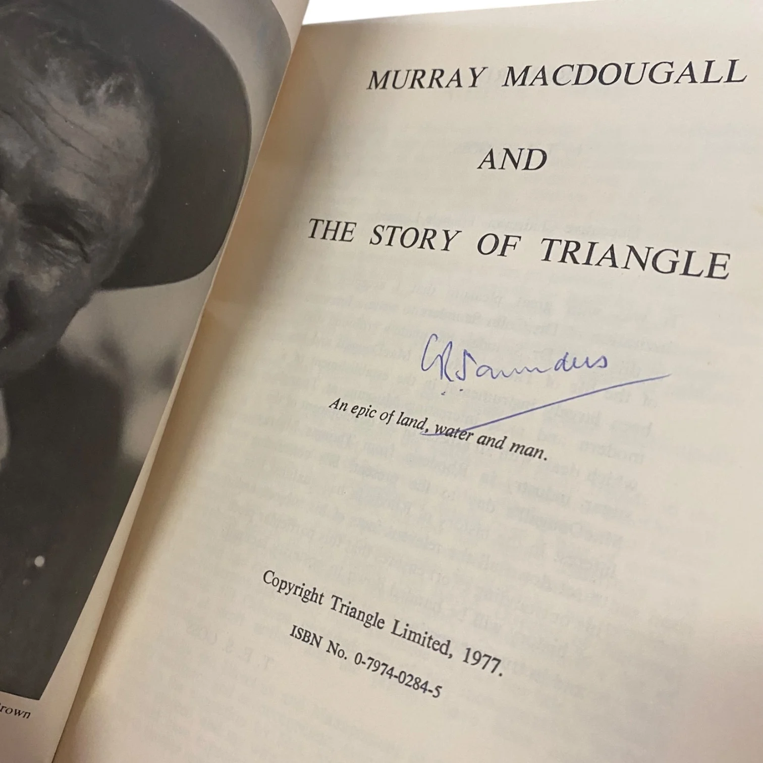 Murray Macdougal and the Story of Triangle (Signed) - Image 4