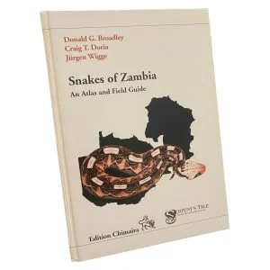 Snakes of Zambia, An Atlas and Field Guide