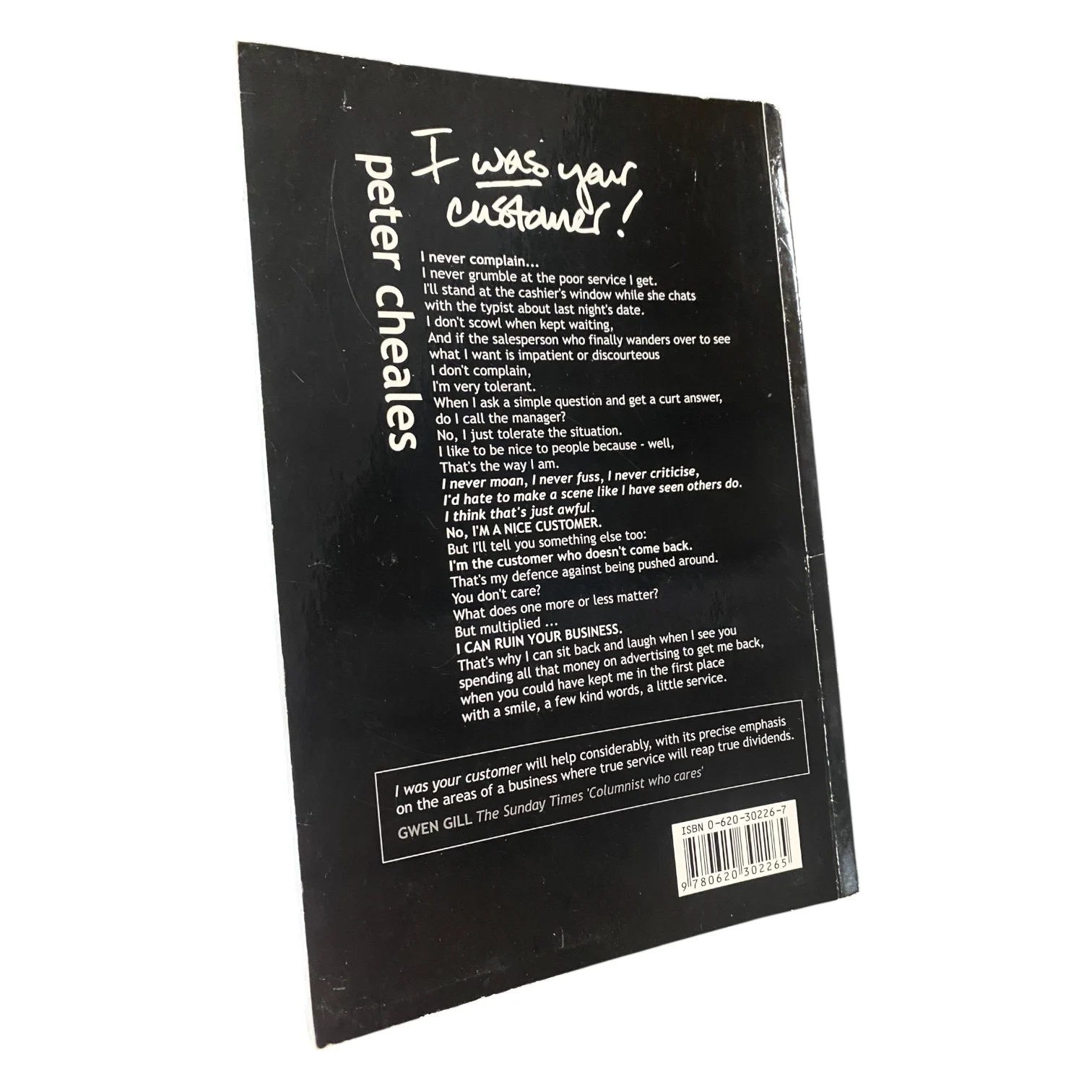 I Was Your Customer (Inscribed and Signed by author) - Image 3
