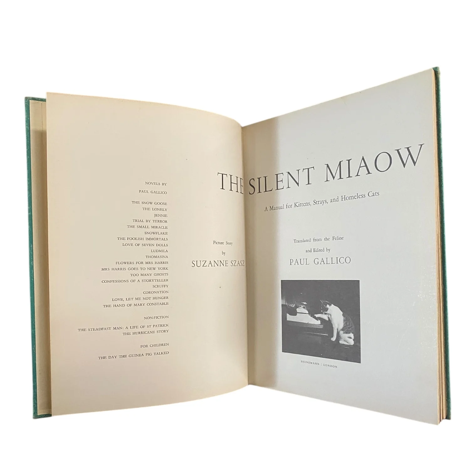The Silent Miaow - A Manual for Kittens, Strays, and Homeless Cats - Image 3
