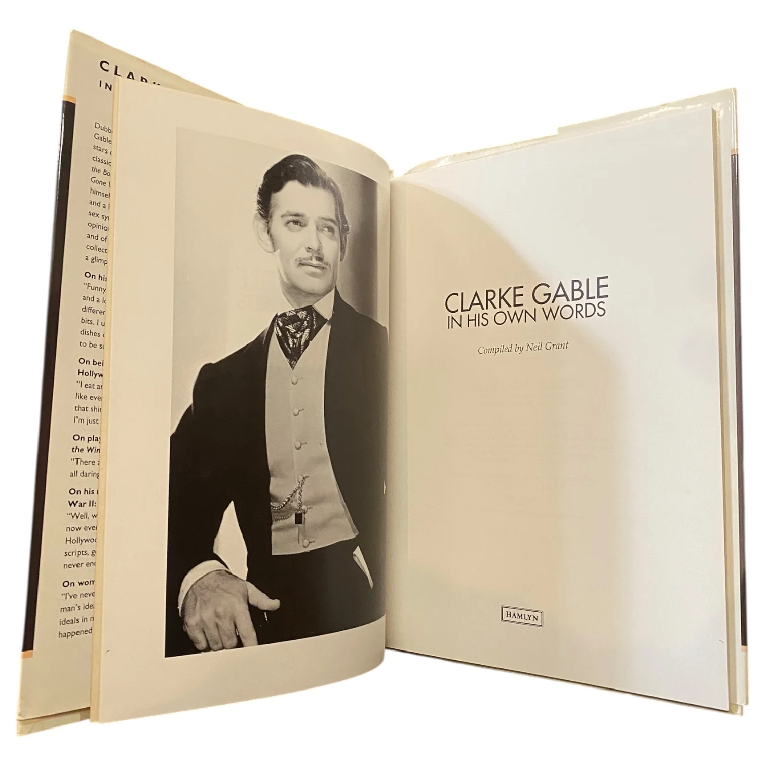 Clark Gable In His Own Words - Image 3