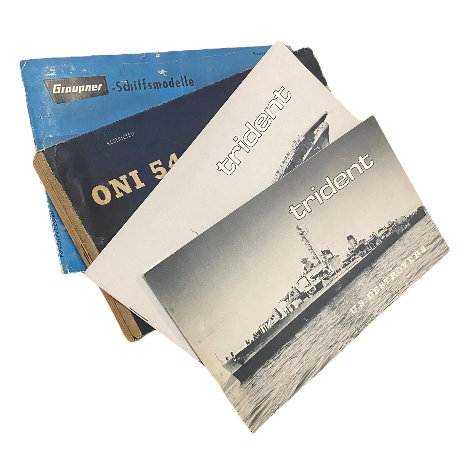 Naval Reference & Ship Modelling Publications - Mixed Set
