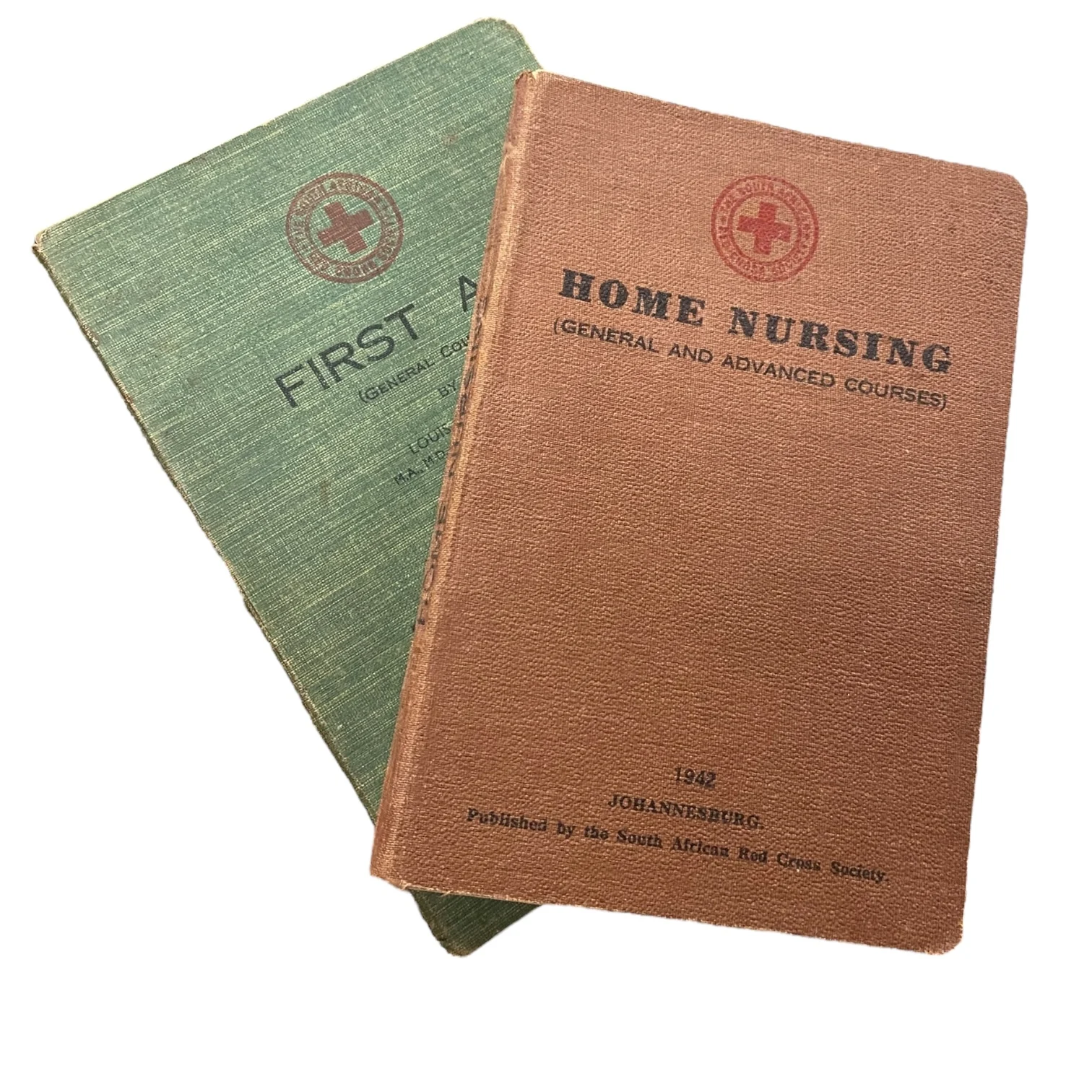 Vintage First Aid & Home Nursing – South African Red Cross Society Course Booklet Combo