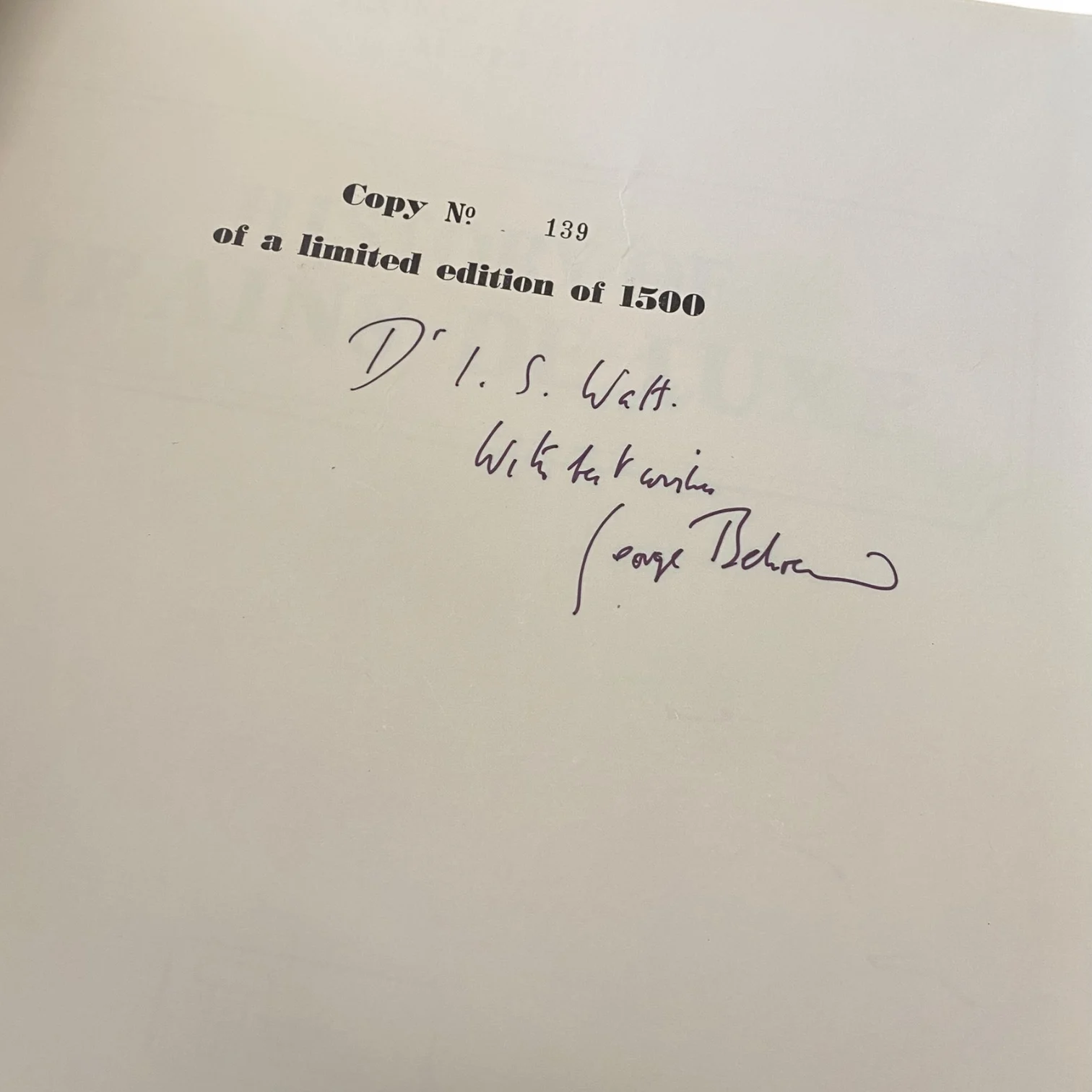 History of Trains De Luxe - Signed by Author - Image 2