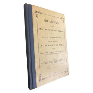 Five Lectures on the Emigration of The Dutch Farmers