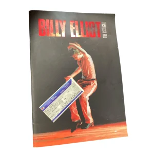Billy Elliot The Musical Souvenir Programme and Admission Ticket