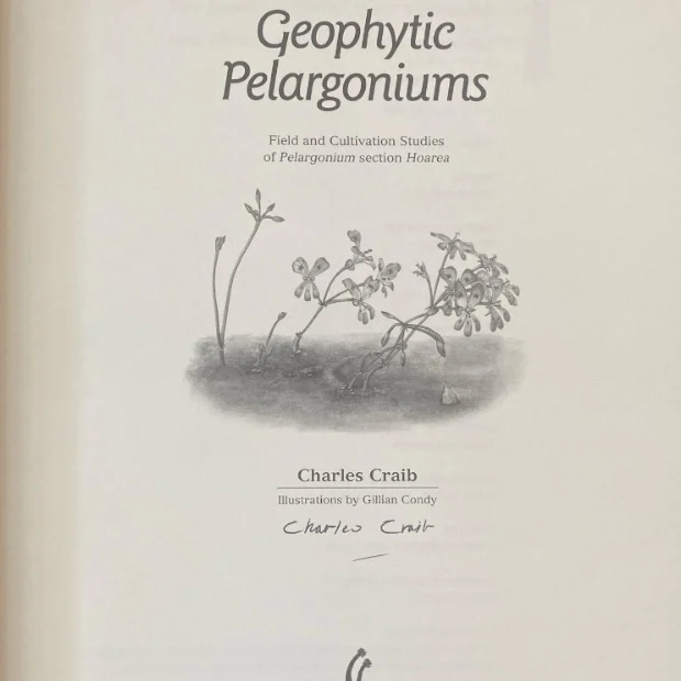 Geophytic Pelargoniums - Collectors Edition (No. 684/1000 - Signed) - Image 2