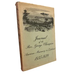 Journal of the Reverend George Champion