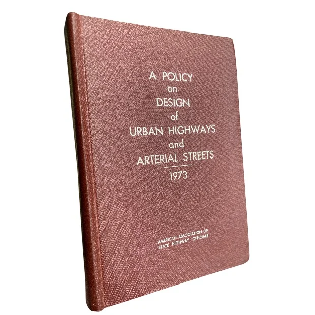 A Policy on Design of Urban Highways