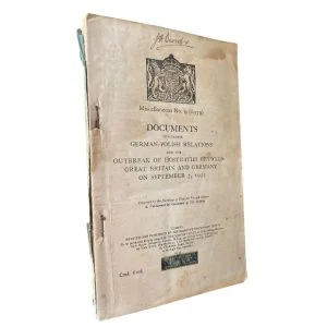 Documents Concerning German-Polish Relations