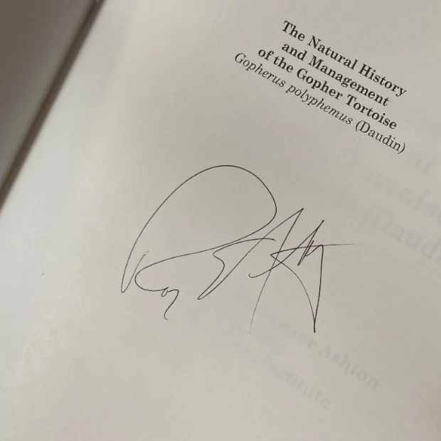 The Natural History and Management signed