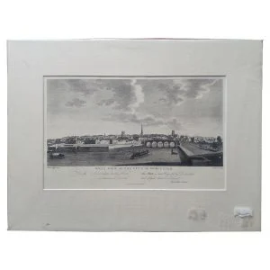 Vintage Mounted Reproduction Print