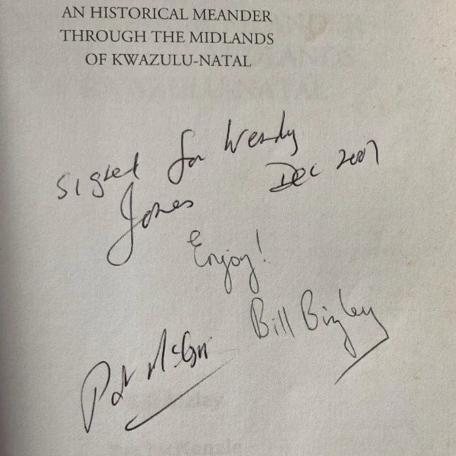 An Historical Meander signed