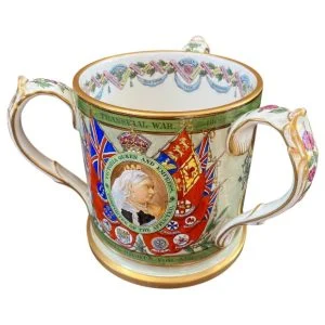 Copeland Pottery Commemorative Tyg