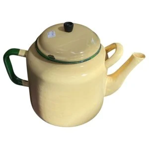 Vintage Enamel Teapot