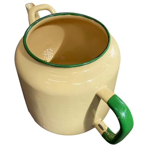 Vintage Enamel Teapot - Image 3